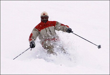 Dr. Bill Harrison Skiing Alta Powder