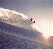 Alf Engen Skiing Powder
